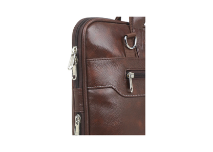 Business Laptop Bag for Men with Premium PU Leather Design