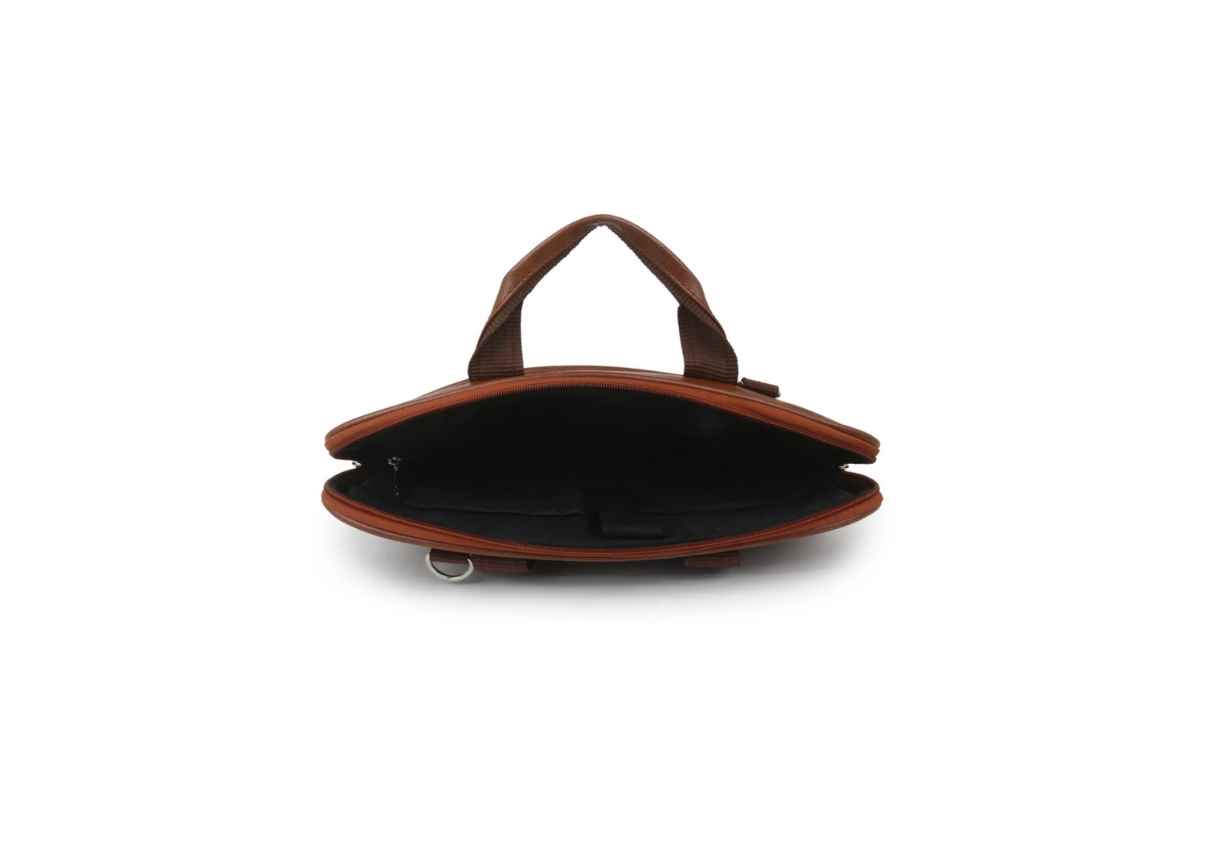 Business Laptop Bag for Men with Premium PU Leather Design