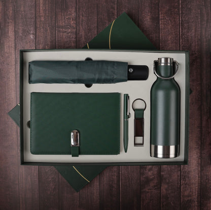 SONA Premium Corporate Gift Set of 5 | Luxury Business Gift Box with Carry Bag