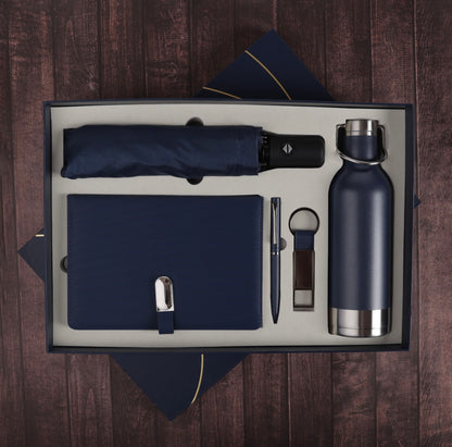 SONA Premium Corporate Gift Set of 5 | Luxury Business Gift Box with Carry Bag
