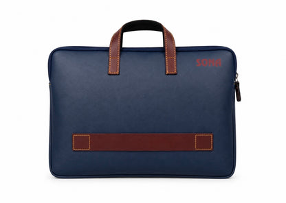 Executive Leatherette Laptop Bag for Work, College & Travel