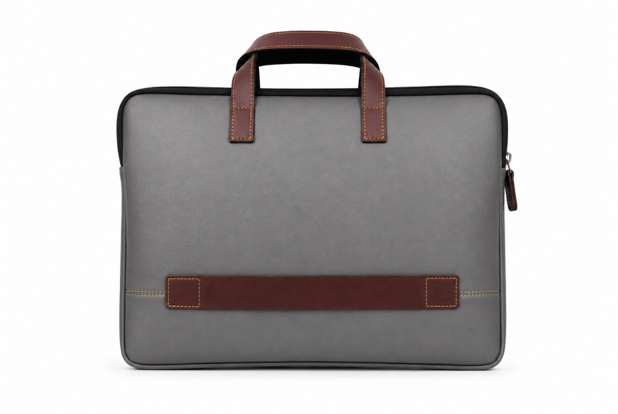 Premium PU Leather Laptop Bag 15.6 Inch | Laptop Bag for Work, College & Travel