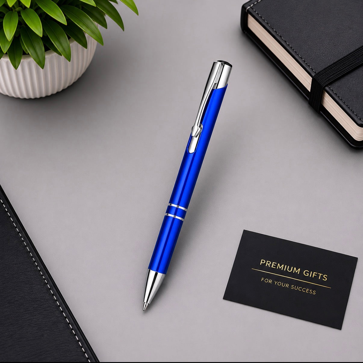 3-in-1 Corporate Gift Set – Temperature Bottle, Metal Pen & A5 Diary