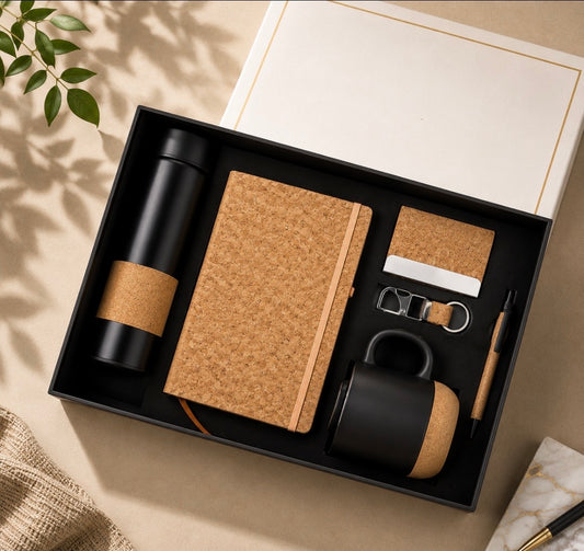 Premium Cork Corporate Gift Set – Sustainable Executive Gifting Solution